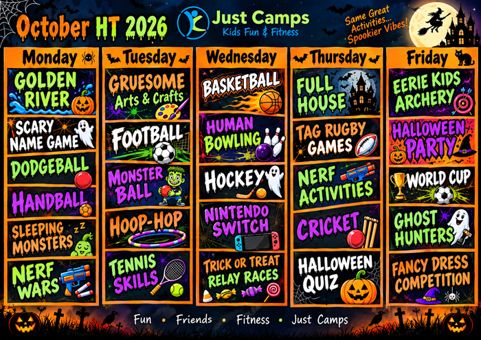 October Half Term Holiday Camp